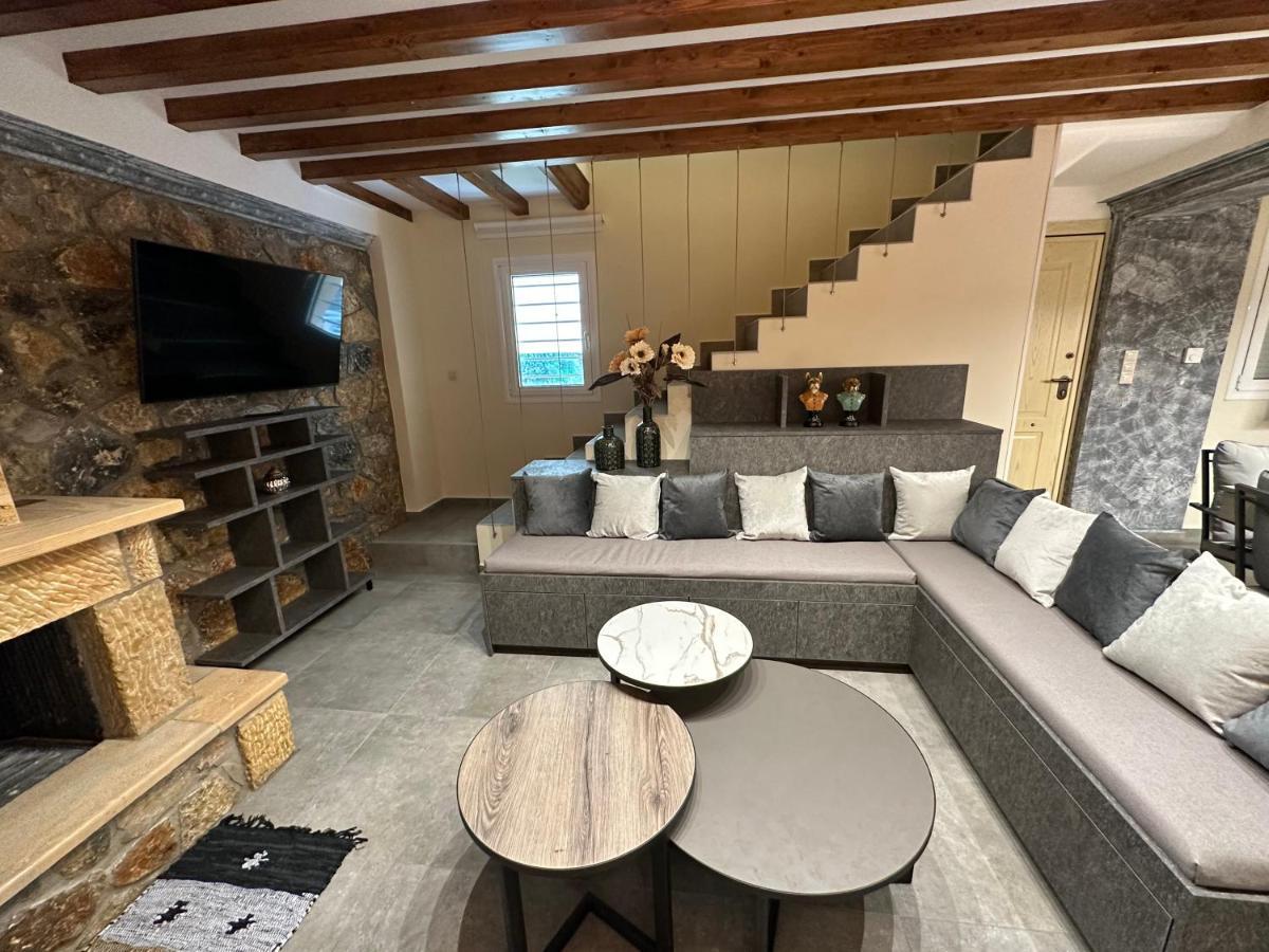 Nikole'S Villas Luxury 180M2 Tirós Exteriör bild