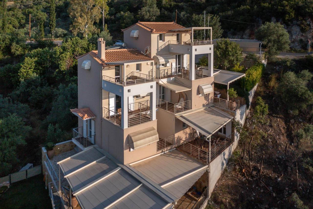 Nikole'S Villas Luxury 180M2 Tirós Exteriör bild