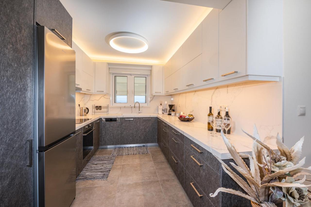 Nikole'S Villas Luxury 180M2 Tirós Exteriör bild